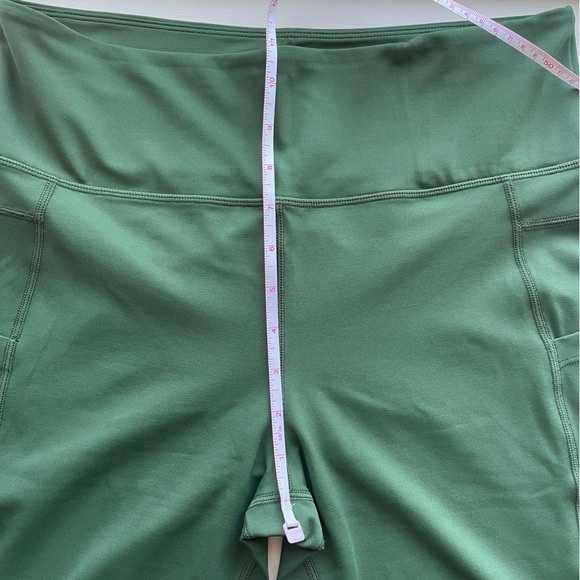 ZYIA Active Green Pine Light n Tight Hi-Rise 78 24" Leggings Size 12 - Picture 5 of 7